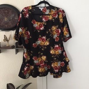 Peplum top